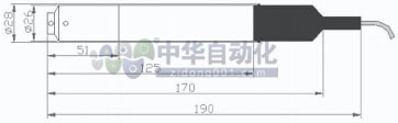 ！！！！ColliHigh+JYB系列电缆连接投入式静压液位变送器+安装方式1