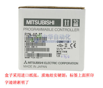 三菱Mitsubishi FX2N-4AD-PT 型温度传感器输入模块4通道温度模块【价格